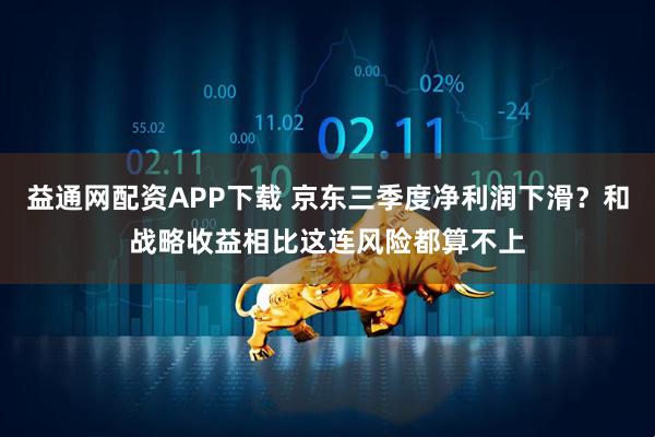 益通网配资APP下载 京东三季度净利润下滑?和战略收益相比这连风险都算不上