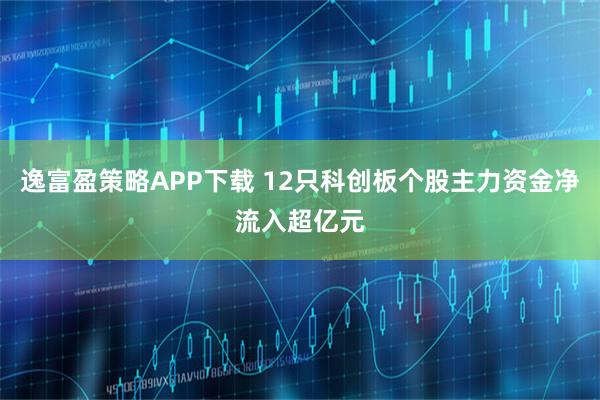 逸富盈策略APP下载 12只科创板个股主力资金净流入超亿元